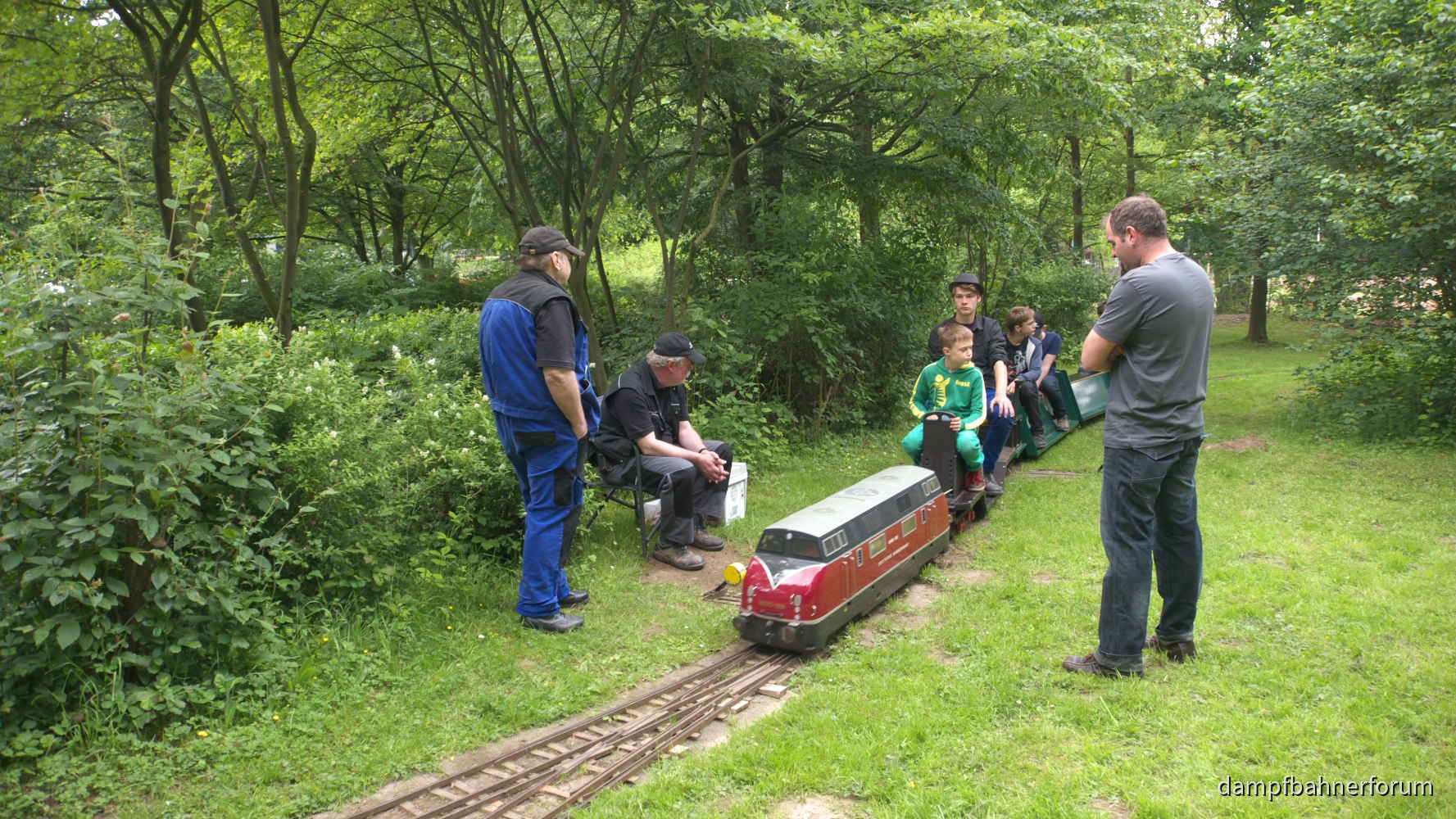 Fahrtag am 1.6.2014 in Leverkusen