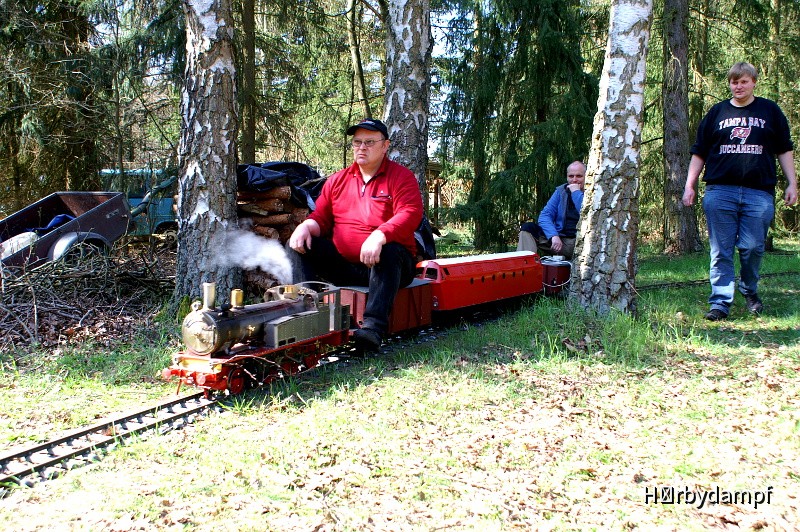 Andampfen 2016 in Klein Vollbüttel / Jungfernfahrt BR74