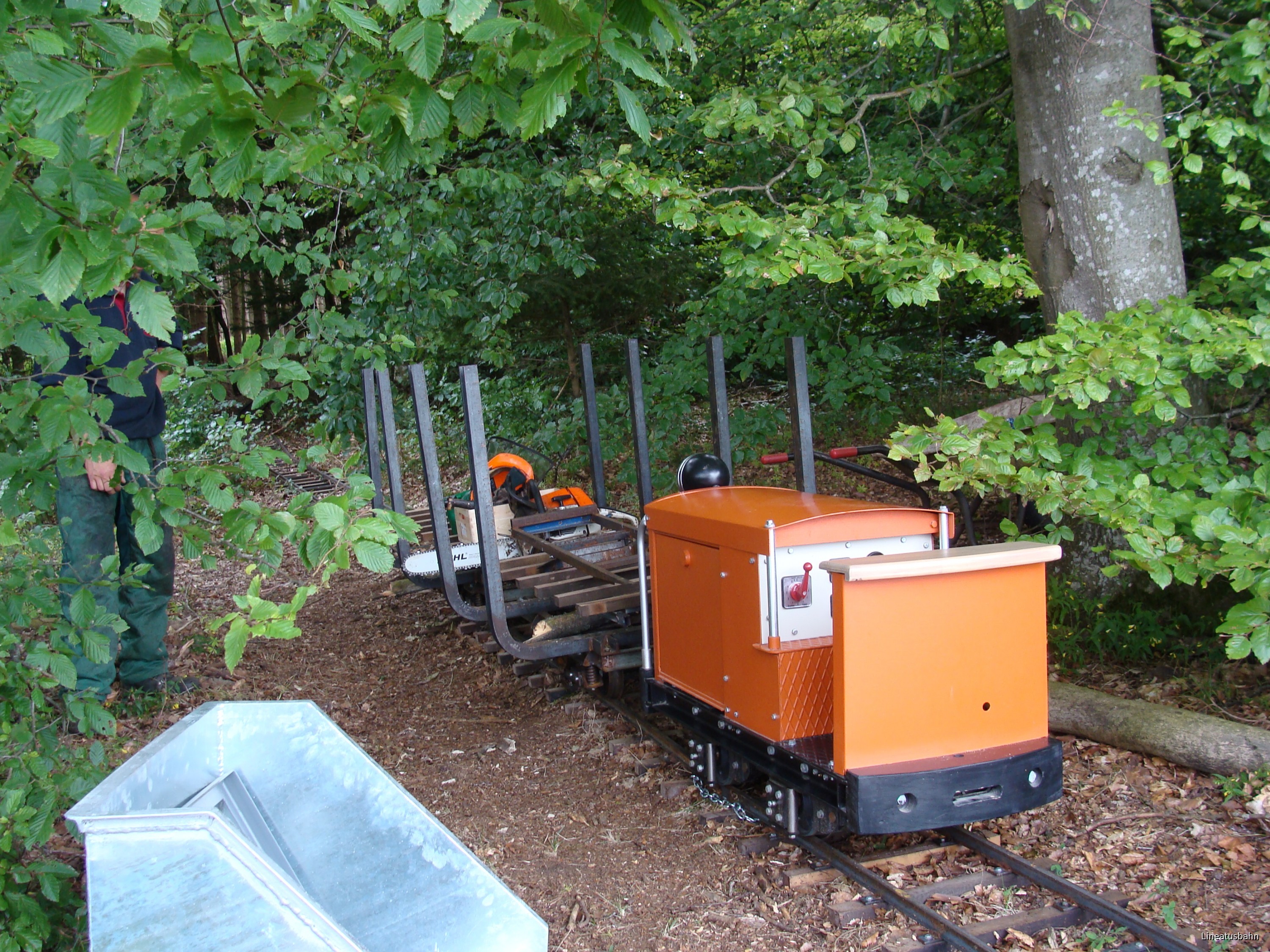 Besuch aus Österreich: JW20 auf der Waldbahn2013
