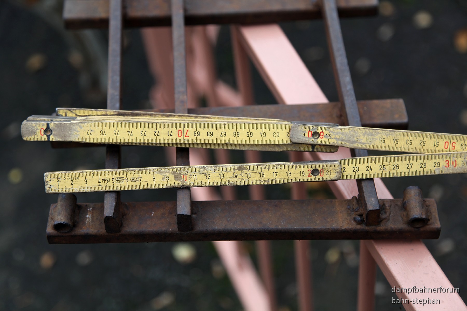 Schienenkrein 7 und 5 Zoll   18m-Durchmesser