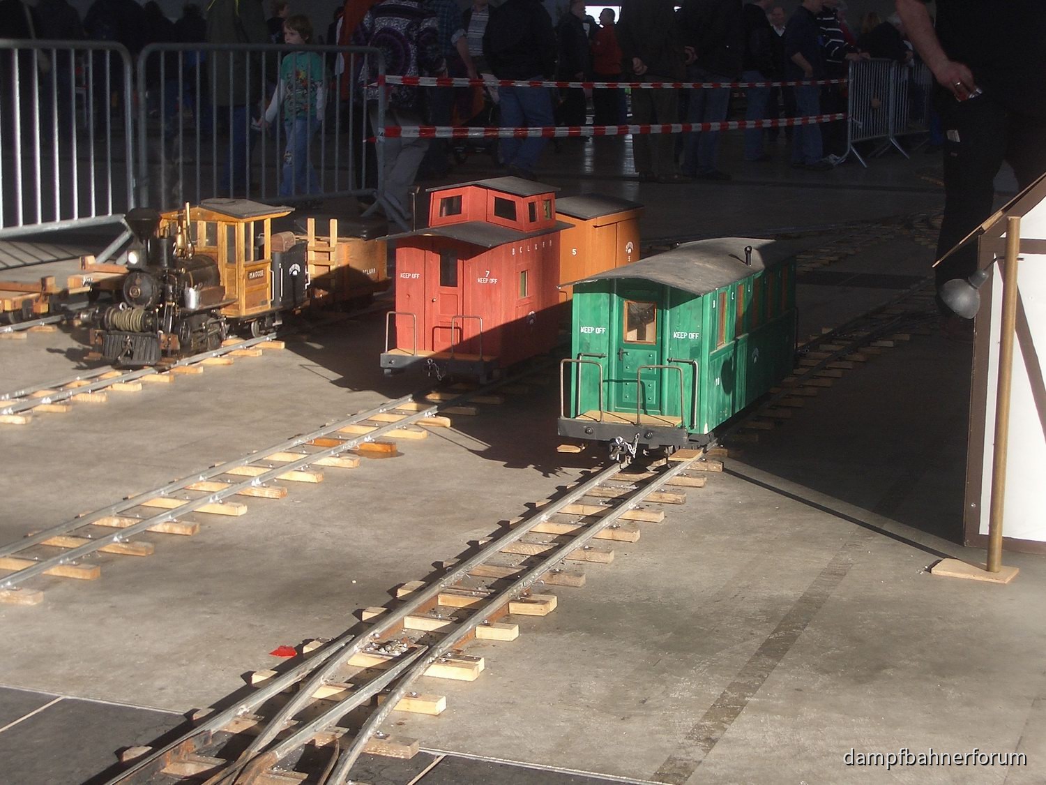 Feldbahn 2: Und das Licht hat auch mitgespielt....