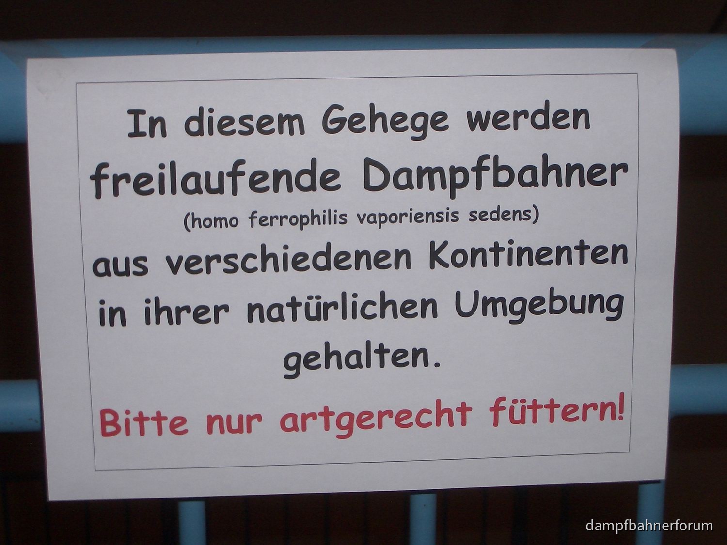 Apropos Gehege