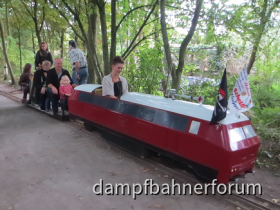 5 und 7,25 Zoll Minieisenbahn Emden Ökowerk September 2014